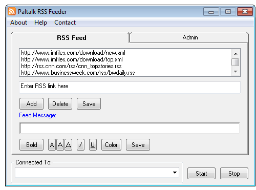 Paltalk RSS Feeder 11.7