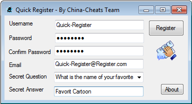 Quick Register