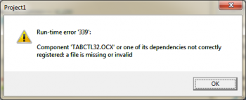tabctl32-error