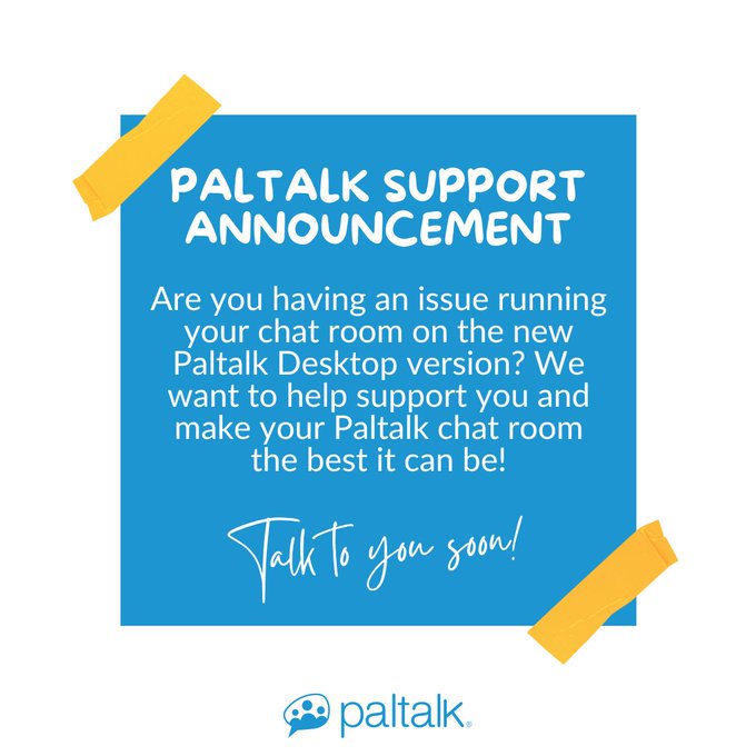 Paltalk offering help to rooms owners